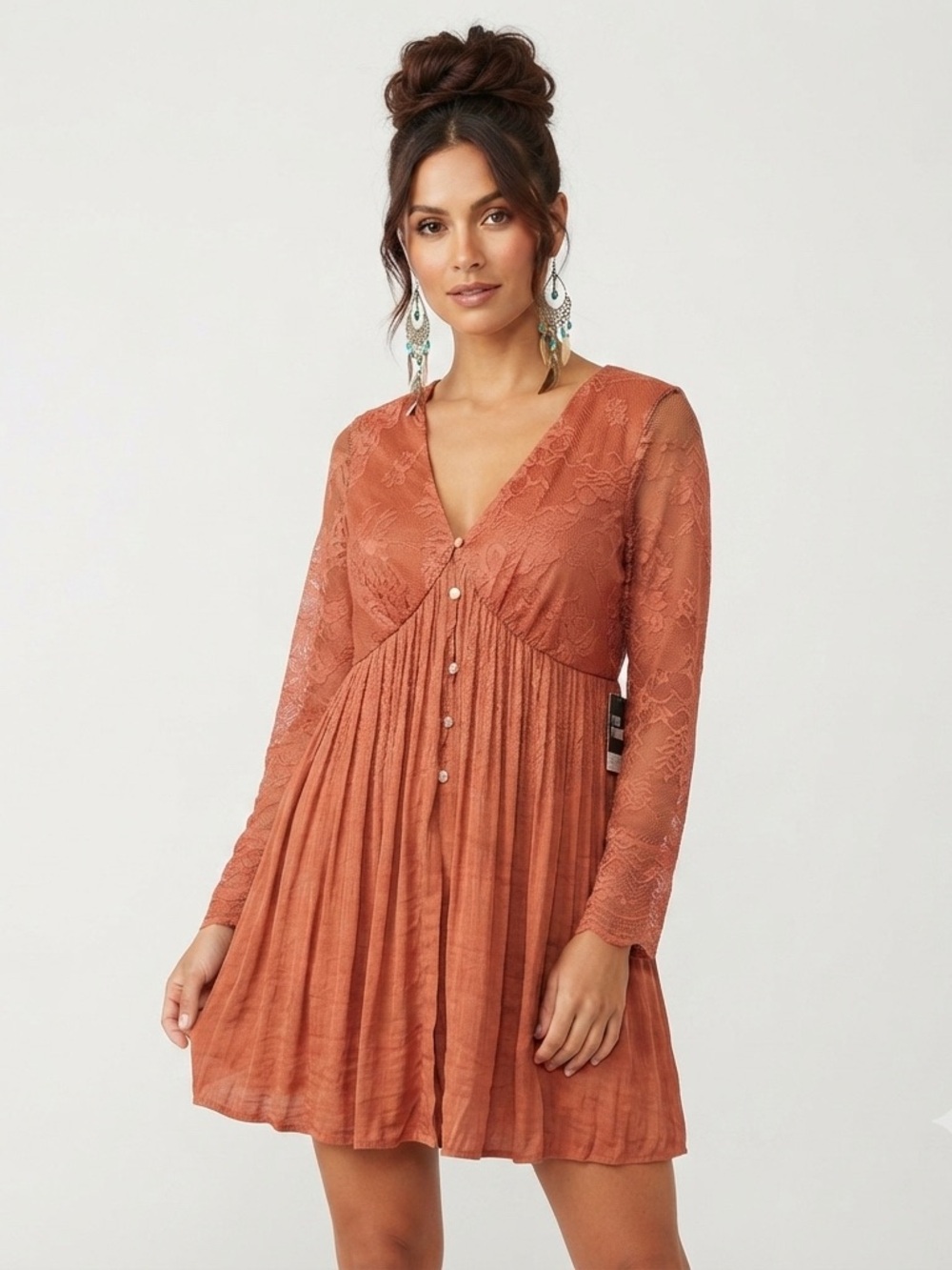 NWT Bella Ella Boutique Can’t Say Goodnight Mini Dress